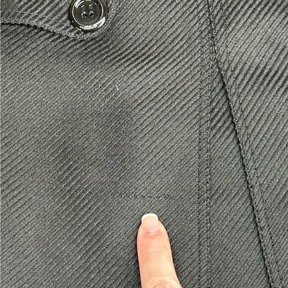 Burberry | Wool Mini Skirt | Black | Size 4 US - Picture 15 of 16